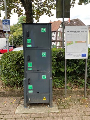 Bad Vilbel - E-Bike Ladestation Alte Mühle